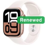 Apple Renew B klase | Apple Watch Series 10 LTE 42 mm LTE | Rozā zelta