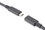 Digitus USB Type-C extension cable, Type-C - C | AK-300210-015-S - Image 2