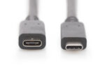 Digitus USB Type-C extension cable, Type-C - C | AK-300210-015-S - Image 3