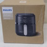 SALE OUT. Philips Airfryer | NA221/00 2000 series | Power 1500 W | Capacity 4.2 L | Rapid Air technology | Black/Silver | DAMAGED PACKAGING