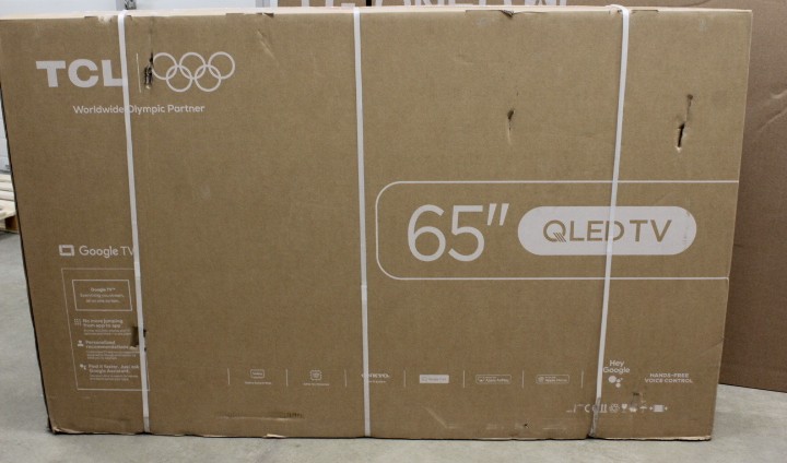 original-4251.jpg SALE OUT. TCL 4K QLED TV | 65T8C | 65 | Smart TV | Google TV | DAMAGED PACKAGING - Image 1