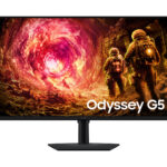 Samsung | Odyssey QHD G5 G50F | 32 | IPS | QHD | 16:9 | 180 Hz | 1 ms | 2560 x 1440 pikseļi | 300 cd/m² | HDMI pieslēgvietu skaits: 1 | Melns