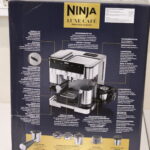 SALE OUT. Ninja ES601EU Luxe Café Premier Coffee maker, Stainless Steel | NINJA Espresso Coffee Maker | ES601EU Luxe Café Premier | Pump pressure 11 bar | Built-in milk frother | Ground | 1650 W | Black/Stainless Steel | DAMAGED PACKAGING
