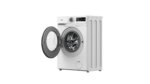 Midea Washing Machine | MF110W70B/W-HR | Energy efficiency class A | Front loading | Washing capacity 7 kg | 1200 RPM | Depth 40 cm | Width 60 cm | Display | LED | Steam function | White - Image 3