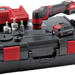 Viedā akumulatora pulētāja 12 V, rotācijas un ekscentriskā brīvgaitas | PXE 80 12-EC/2.5 SET