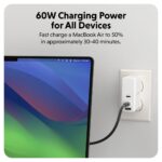 Hyper HyperJuice USB-C Silicone Charging Cable | HJ4011BKGL - Image 2