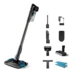 Philips | Пылесос | XC8055/01 Aqua Plus | Беспроводной | Ручной | 25,2 В | Максимальное время работы: 80 мин | Темно-серый | Гарантия: 24 месяца