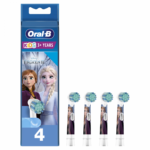 Oral-B | Zobu birstes nomaiņa | EB10 4 Frozen II | Galviņas | Bērniem | Iekļauto birstes galviņu skaits: 4 | Zobu tīrīšanas režīmu skaits Neattiecas