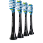 Philips | Zobu birstes uzgaļi | HX9044/33 Sonicare C3 Premium Plaque | Uzgaļi | Pieaugušajiem | Iekļauto birstes uzgaļu skaits: 4 | Zobu tīrīšanas režīmu skaits: Neattiecas | Sonic tehnoloģija | Melns