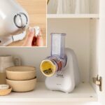 TEFAL Vegetable slicer | Fresh Express DN853BE0 | Light Gray | 150 W - Image 2