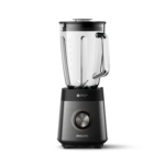 Philips Blenderis | HR3041/00 | Galda virsma | 1200 W | Krūkas materiāls: stikls | Krūkas tilpums: 1,5 l | Ledus smalcināšana | Melns