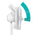 Duux | Ventilators | Whisper Essence | Statīva ventilators | Pelēks | Diametrs 33 cm | Ātrumu skaits 7 | Svārstības - Image 15