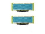 Philips | Replaceable blade (2 pcs) | QP225/50 OneBlade | Black/Green - Image 2