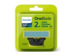 Philips | Replaceable blade (2 pcs) | QP225/50 OneBlade | Black/Green - Image 3