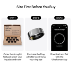 Ultrahuman | Ring Air | Space Silver | Size 6 | Smart Ring - Image 5