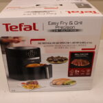 РАСПРОДАЖА. | РАСПРОДАЖА. TEFAL | Фритюрница Easy Fry and Grill | EY505815 | Мощность 1400 Вт | Объем 4,5 л | Черный | ПОВРЕЖДЕНА УПАКОВКА