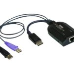 Aten KA7169-AXUSB DisplayPort virtuālā multivides KVM adapteris ar viedkaršu atbalstu | Aten