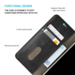 Fixed Opus | Чехол-книжка | Samsung | Galaxy S26 Ultra | Искусственная кожа | Черный — изображение 5