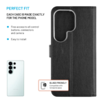 Fixed Opus | Чехол-книжка | Samsung | Galaxy S26 Ultra | Искусственная кожа | Черный — изображение 7