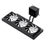 Gamemax CPU Liquid Cooler | GLACIER 360 LCD BK | Black - Image 8