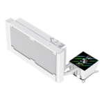 Gamemax CPU Liquid Cooler | GLACIER 240 LCD WH | White - Image 6