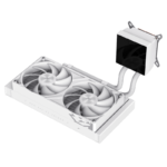 Gamemax CPU Liquid Cooler | GLACIER 240 LCD WH | White - Image 8
