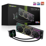 Gamemax CPU Liquid Cooler | HAILSTORM 360 LCD BK | Black