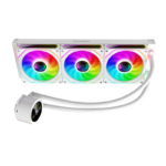 Gamemax CPU Liquid Cooler | ICEBURG 360 DIGITAL WH | White - Image 4