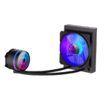 Gamemax CPU Liquid Cooler | ICEBURG 120 BK | Black - Image 5