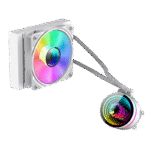 Gamemax CPU Liquid Cooler | ICEBURG 120 WT | White