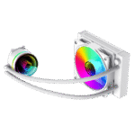 Gamemax CPU Liquid Cooler | ICEBURG 120 WT | White - Image 7