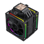 Gamemax CPU Air Cooler | SIGMA 620 LCD BK | Black - Image 3