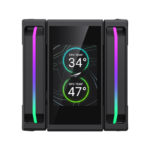 Gamemax CPU Air Cooler | SIGMA 620 LCD BK | Black - Image 4