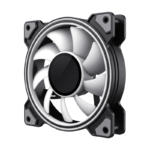 Gamemax Case Fan | DUAL RING INFINITY BK | Black - Image 3