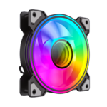 Gamemax Case Fan | DUAL RING INFINITY BK | Black - Image 5