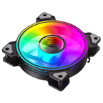 Gamemax Case Fan | DUAL RING INFINITY BK | Black - Image 8