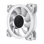 Gamemax korpusa ventilators | DUAL RING INFINITY WH | Balts - Image 6