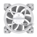 Gamemax korpusa ventilators | DUAL RING INFINITY WH | Balts - Image 11