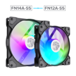Gamemax Case Fan | FN14A-S5 | Black - Image 7
