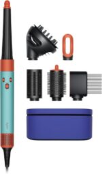 Многофункциональный стайлер для кудрявых и вьющихся волос Dyson | HS08 Airwrap I.D. | Ионное кондиционирование | Максимальная температура 3 °C | 1300 Вт | Керамическая патина/топаз