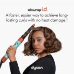 Многофункциональный стайлер для кудрявых и вьющихся волос Dyson | HS08 Airwrap I.D. | Ионное кондиционирование | Максимальная температура 3 °C | 1300 Вт | Керамическая патина/топаз — изображение 3