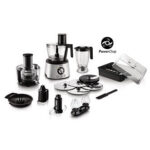 Philips | Коллекция Avance | Кухонный комбайн HR7778/00 | 1300 Вт | Количество скоростей: 12 | Объем чаши: 3,4 л | Нержавеющая сталь