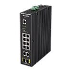 D-LINK DIS-200G-12PS L2 Managed Industrial Switch with 10 10/100/1000Base-T and 2 1000Base-X SFP ports | D-Link | Switch | DIS-200G-12PS | Managed L2 | Wall mountable | 60 month(s)
