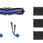 Ecovacs DKT060214 Service Kit for DEEBOT T80 Family, 1x Anti-Tangle Main Brush, 2 Anti-Tangle Side Brushes, 3x Antibacterial Filters