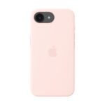 Apple iPhone 17e silikona maciņš ar MagSafe aizdari – maigi rozā | Apple