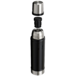 Stanley Thermo | Classic | Tilpums 0,6 L | Materiāls: Nerūsējošais tērauds | Melns - Image 2