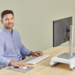 Fellowes | Breyta Palm Wrist Rest | Grey - Image 4