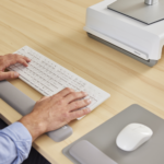 Fellowes | Breyta Keyboard Wrist Rest | Grey - Image 9