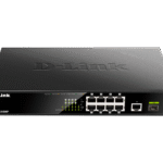 D-Link | 10 Gigabit port Switch with PoE | DGS-1010MP | Unmanaged | Desktop / Rackmount | Gigabit Ethernet (copper) ports quantity 1 | SFP ports quantity 1 | Power over Ethernet (PoE) ports quantity 8