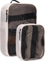 Thule Packing Cube Set, 1x Medium, 1x Small | Packing Cube | White